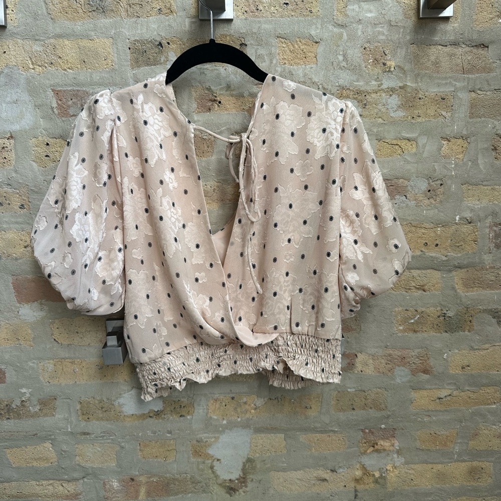 Chic Polka Dot Blouse - image 3